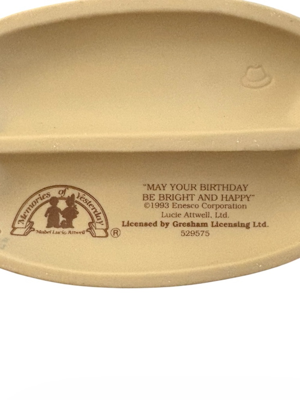 ENESCO➕93’ Memories Of Yesterday “May Your Birthday Be Merry & Bright” - Picture 5 of 6